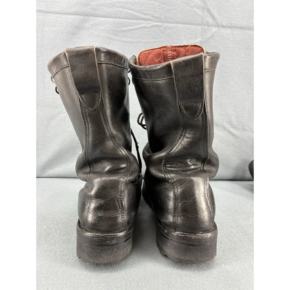 Vintage Danner 6911 Men’s Size 9 Black Leather Lace Up Work Combat Boots